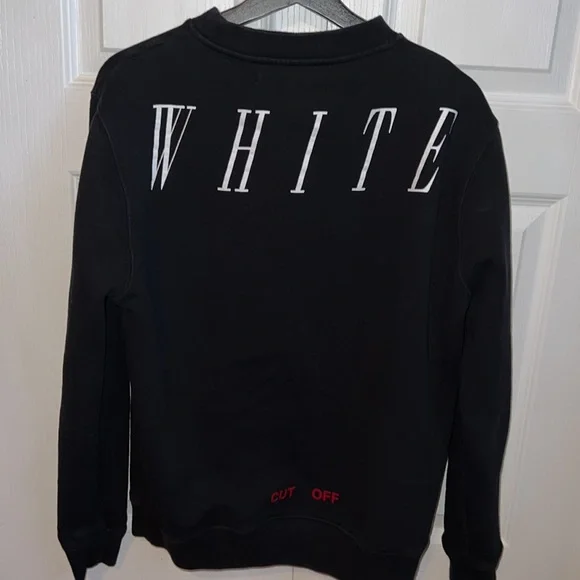 Off-White graphic print sweatshirt Downtown sweater pullover C/O Virgil Abloh - Picture 4 of 7